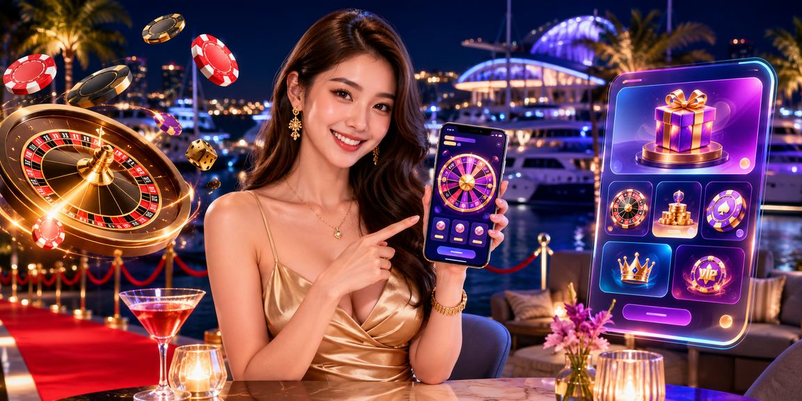 Elegant Langkawi roulette table with players in traditional Malaysian attire